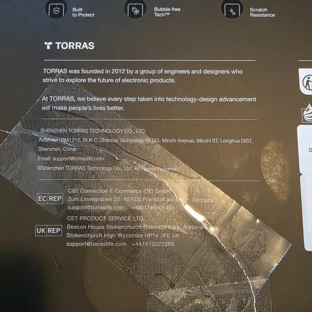 Torras Tablet Protective Cover 2024 Ipad Air 13 in Military Grade Diamond Shield